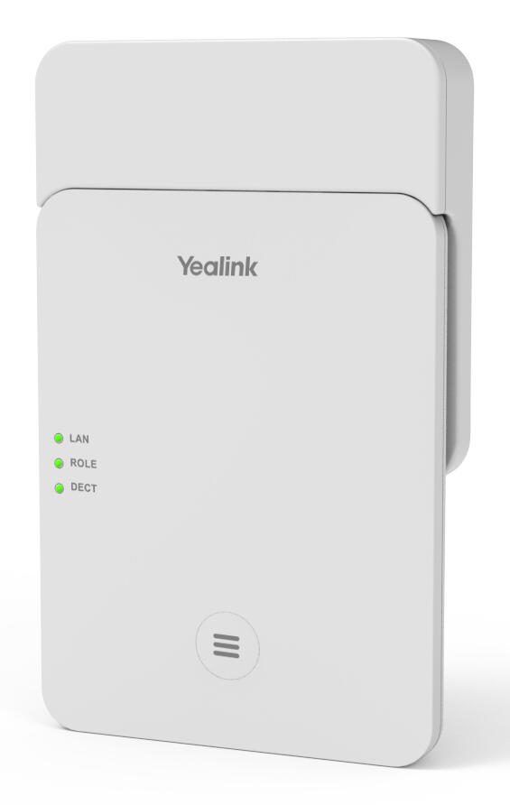 Yealink W75 Mini MC - Basisstation für schnurloses VoIP-Telefon mit Rufnummernanzeige/Anklopffunktion