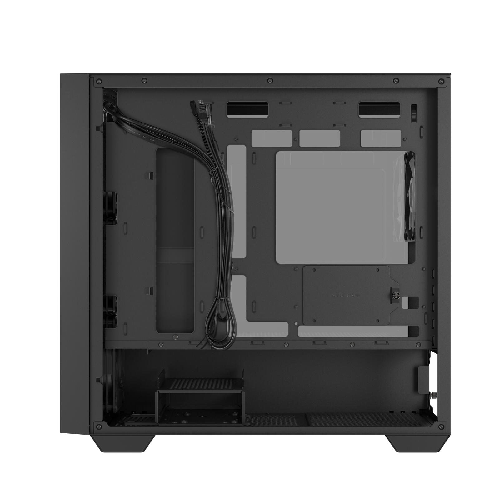 ASUS A21 Plus TG ARGB Systemgehäuse schwarz