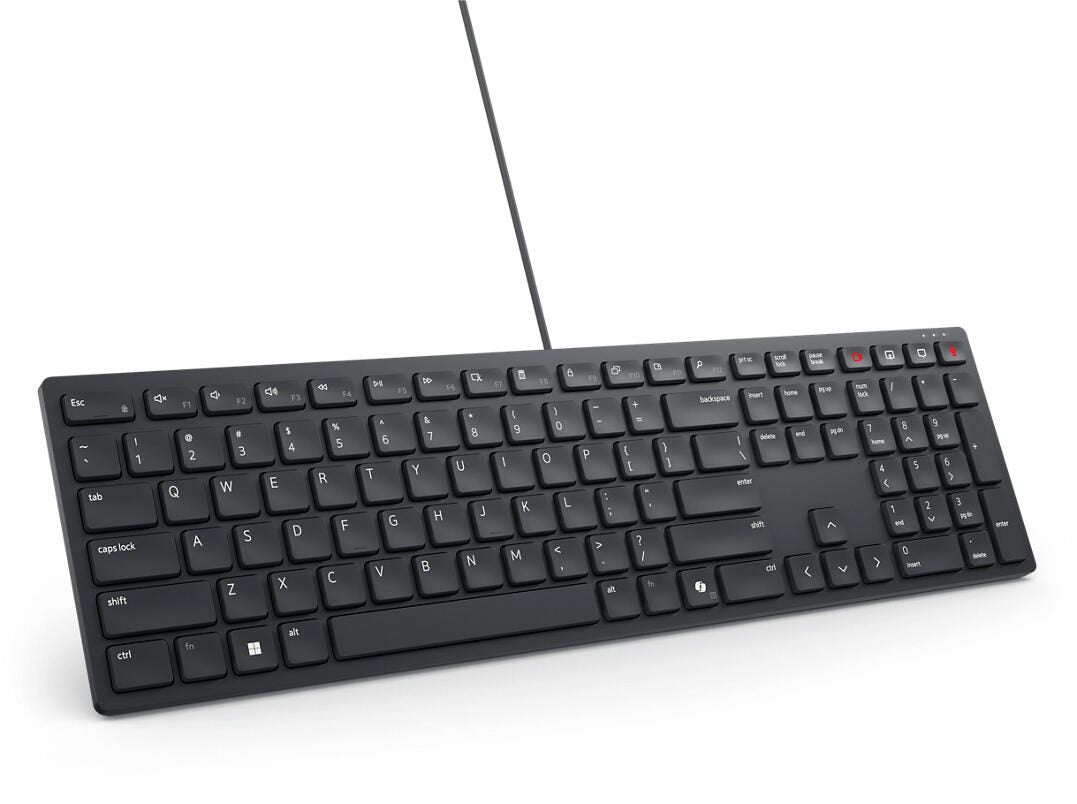 Dell KB525C kabelgebundene Tastatur, Schwarz