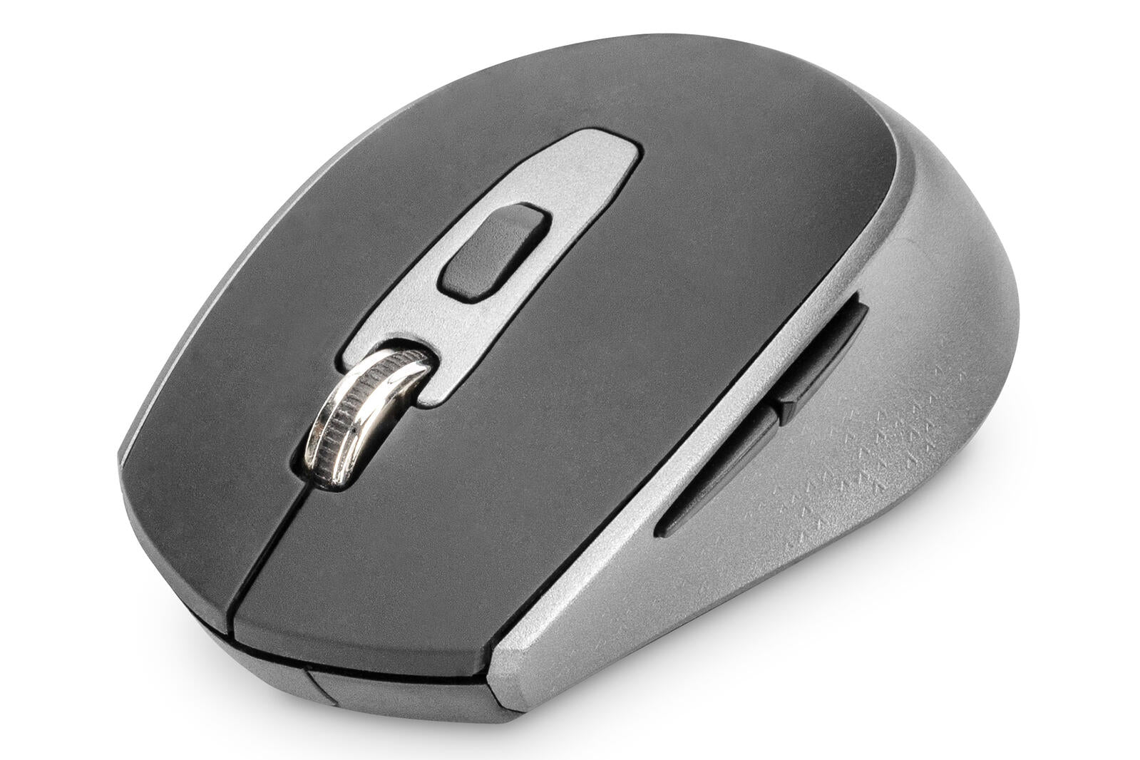 Digitus kabellose Maus, Schwarz/Grau