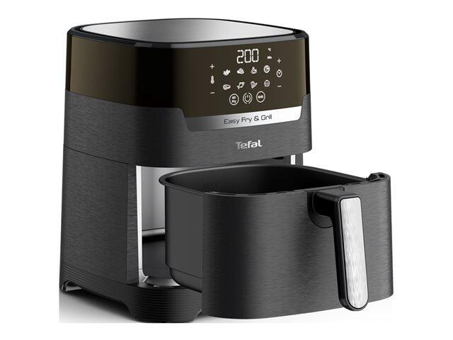 Tefal Easy Fry & Grill XL Precision Heißluftfritteuse, 4,2L, schwarz/silber