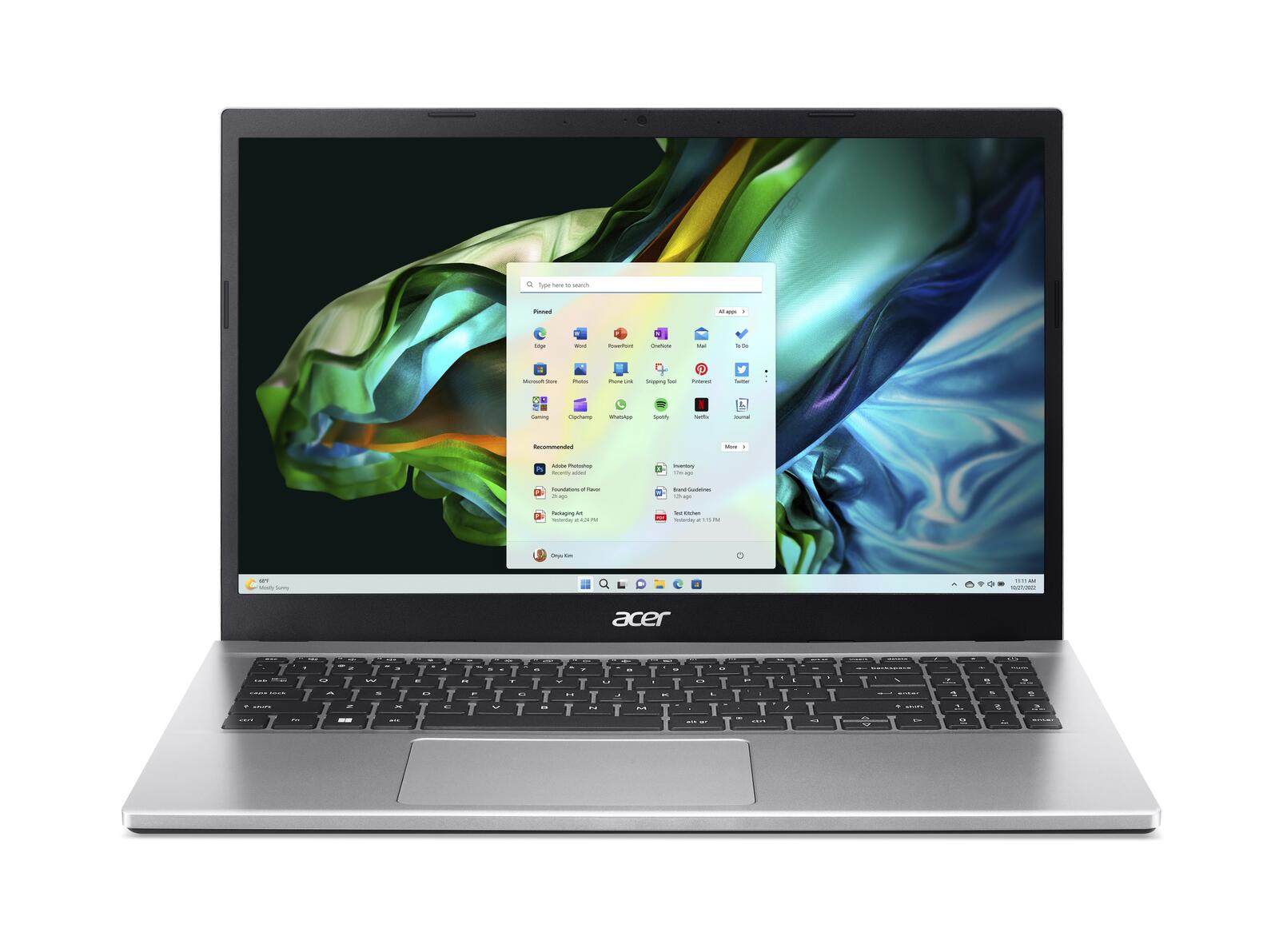 Acer Aspire 3 A315-44P-R81G AMD Ryzen™ 7 5700U Notebook 39,62 cm (15,6')