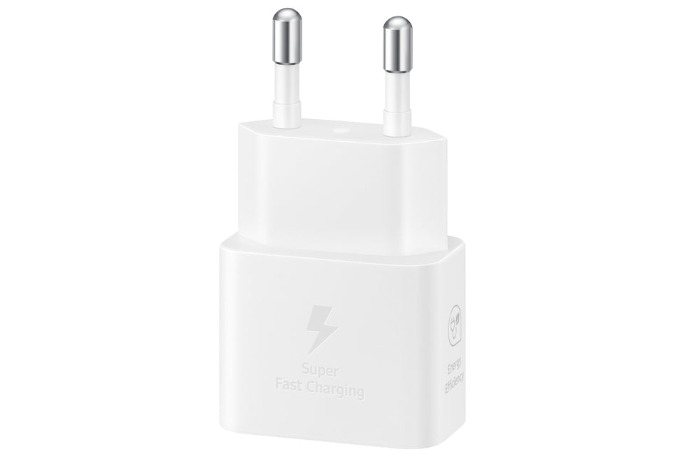 Samsung Galaxy Power Adapter USB Type C 25W 1m White