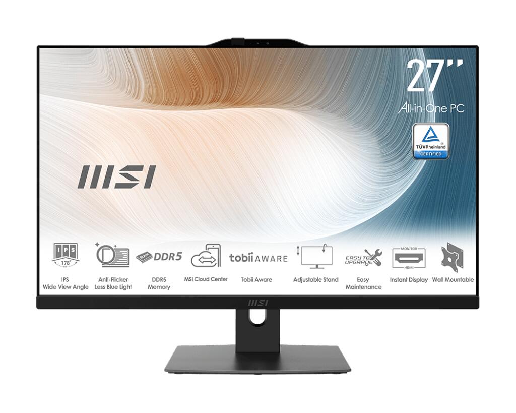MSI Modern AM272P 1M All-in-One-PC 69cm (27') Schwarz