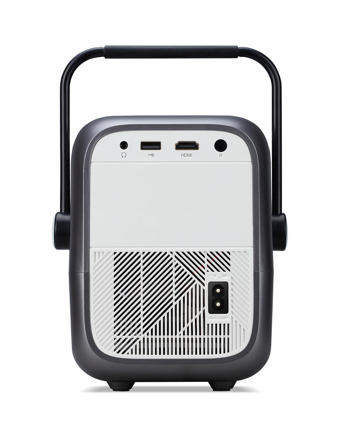 Acer Aopen QF23s mobiler LED Beamer 250 ANSI Lumen grau
