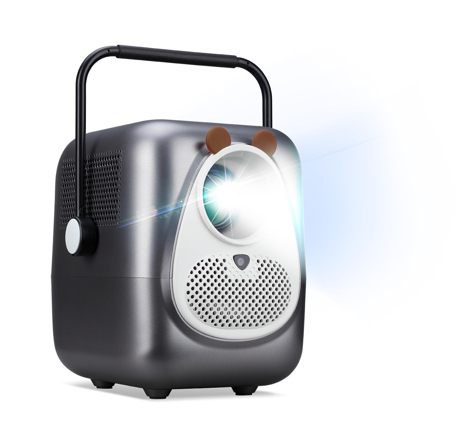 Acer Aopen QF23s mobiler LED Beamer 250 ANSI Lumen grau