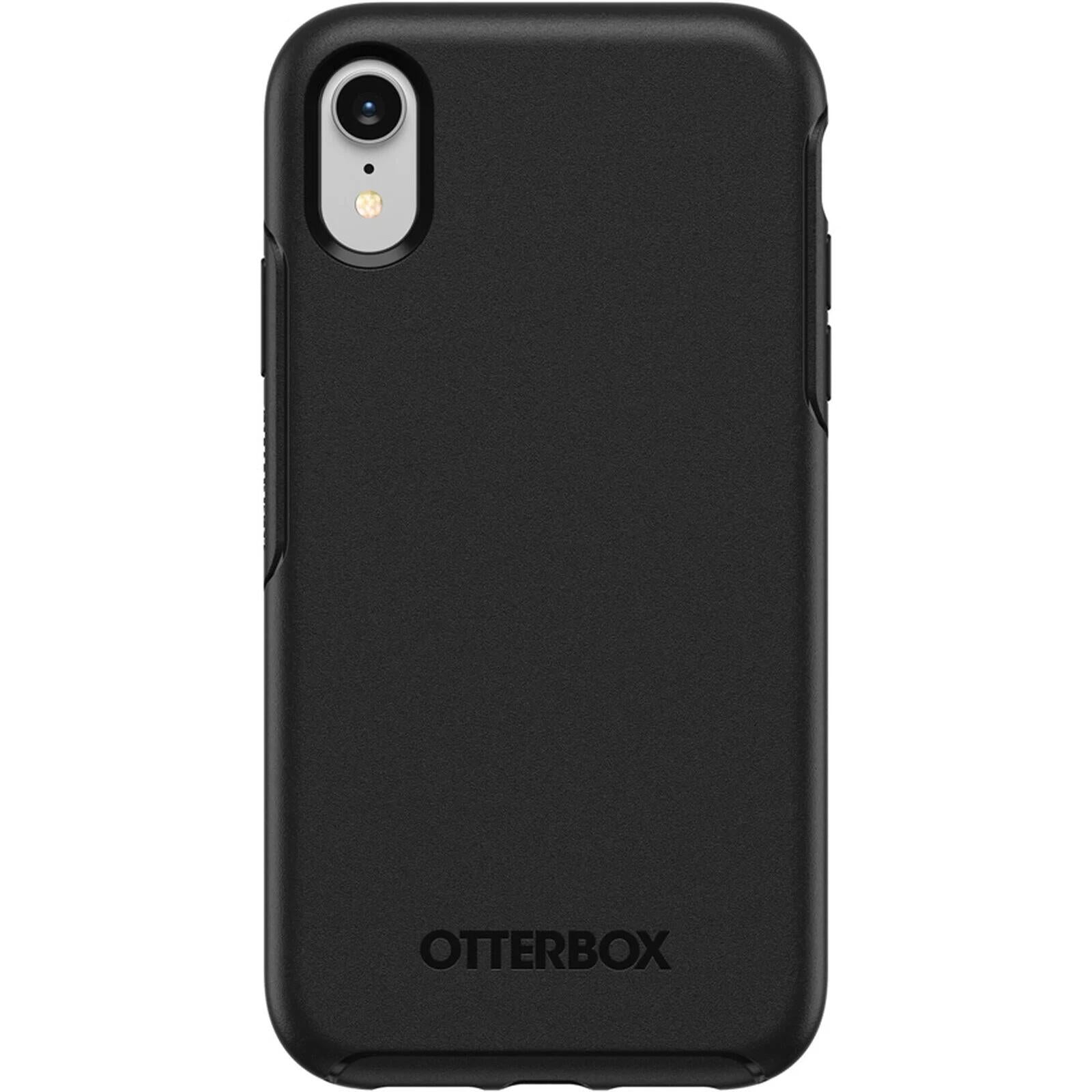 OtterBox Symmetry Series Hülle für Apple iPhone XR, schwarz