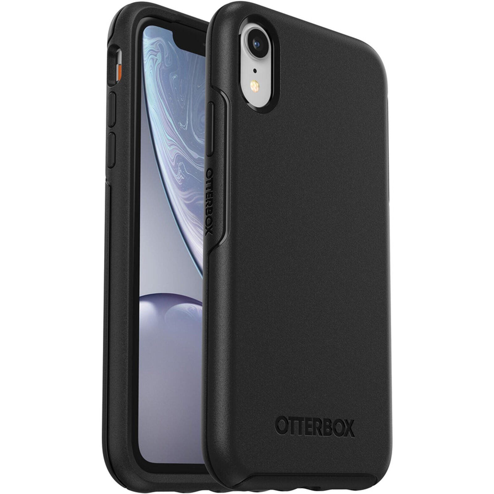 OtterBox Symmetry Series Hülle für Apple iPhone XR, schwarz