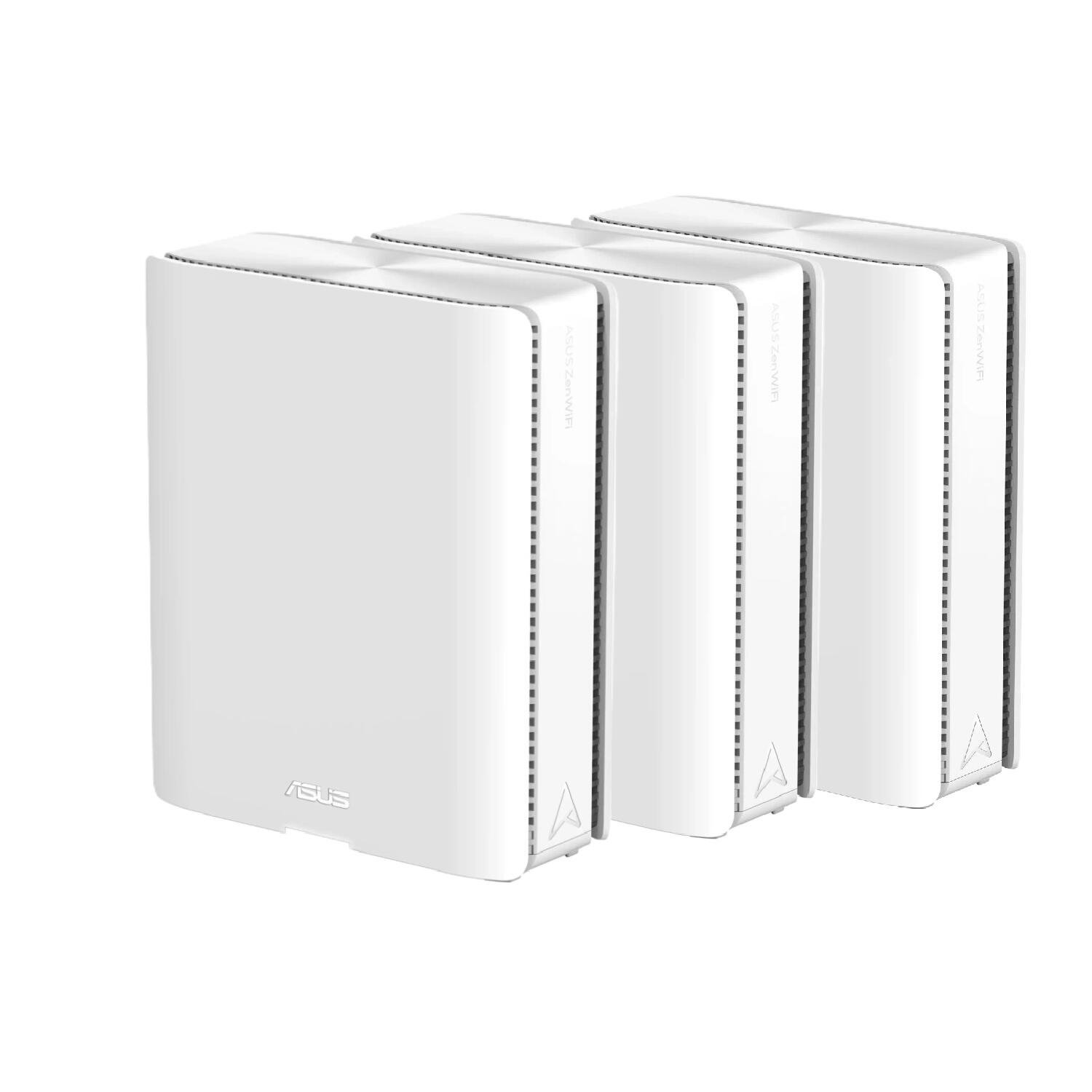 ASUS ZenWiFi BQ16 3er Set Weiß kombinierbarer Router