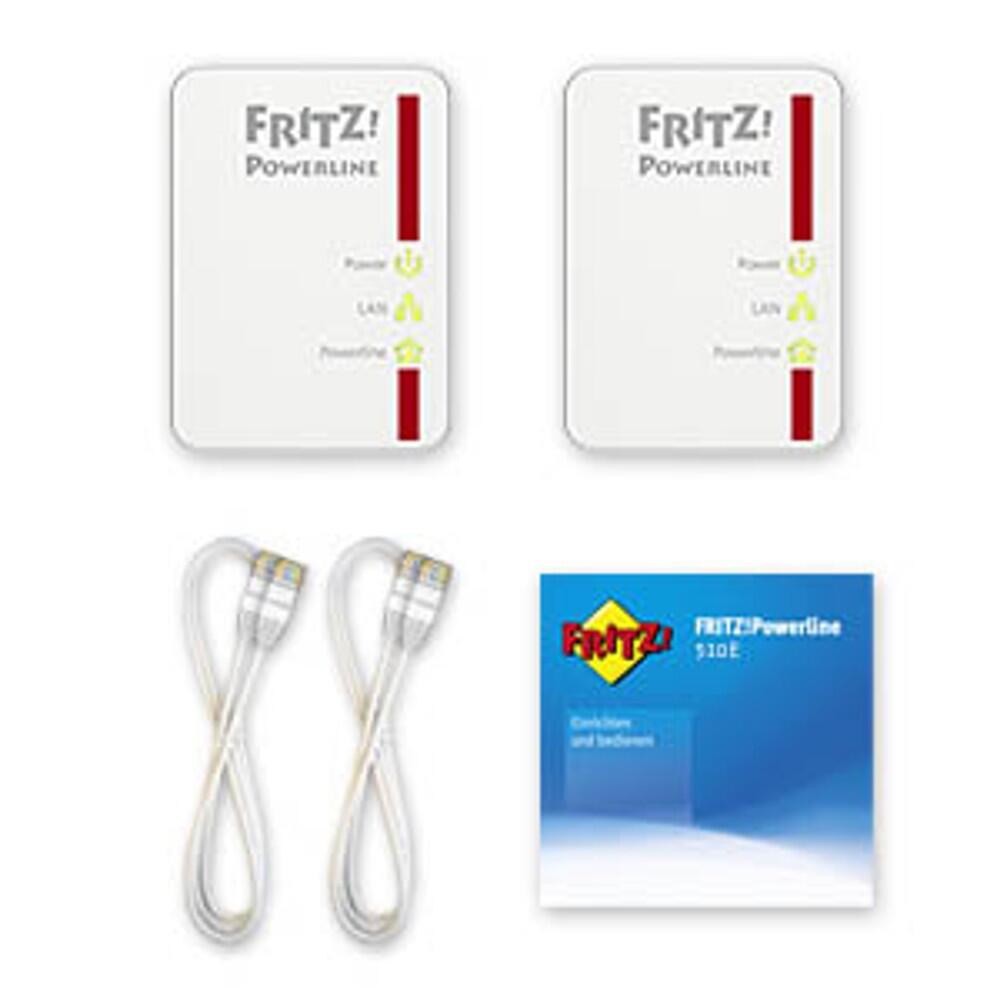 FRITZ!Powerline 510E Powerline-Adapter-Set