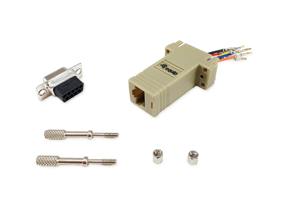 Equip Adapter DB9 -> RJ45 Adapter Bu/Bu TIA/EIA-561