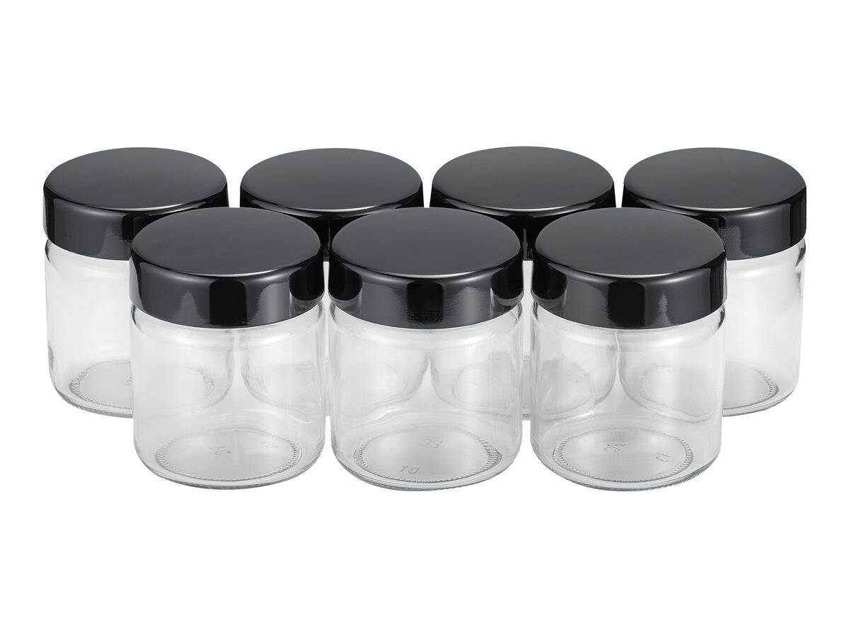 SEVERIN JG 3521 Joghurtbereiter, Edelstahl gebürstet/schwarz