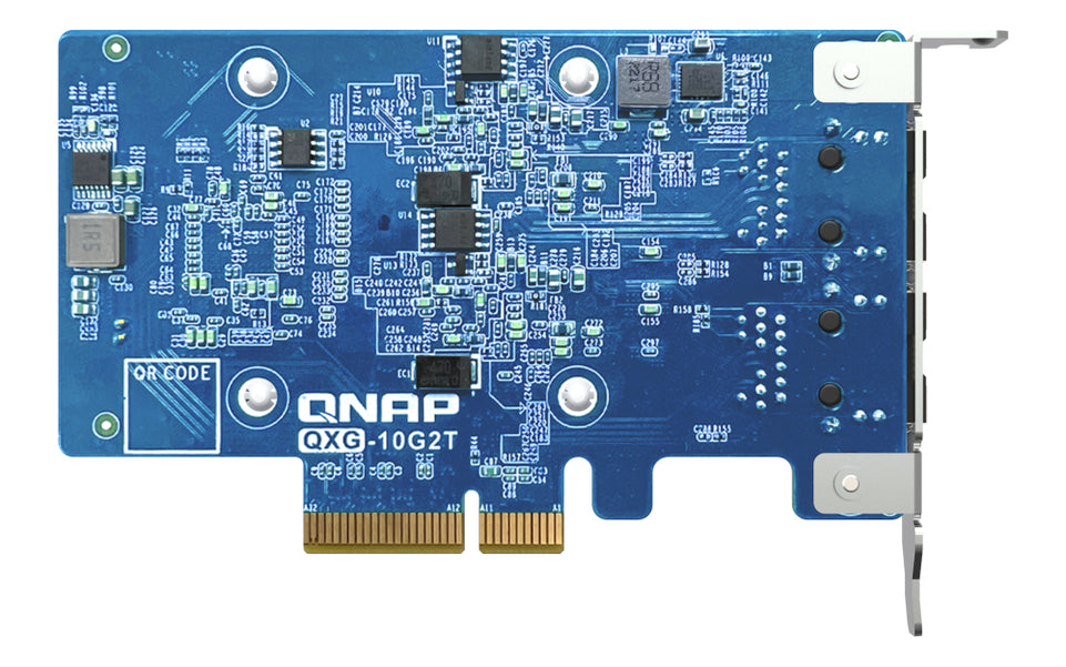 QNAP QXG-10G2T Adaptateur réseau PCIe 10 GBE RJ45 x2