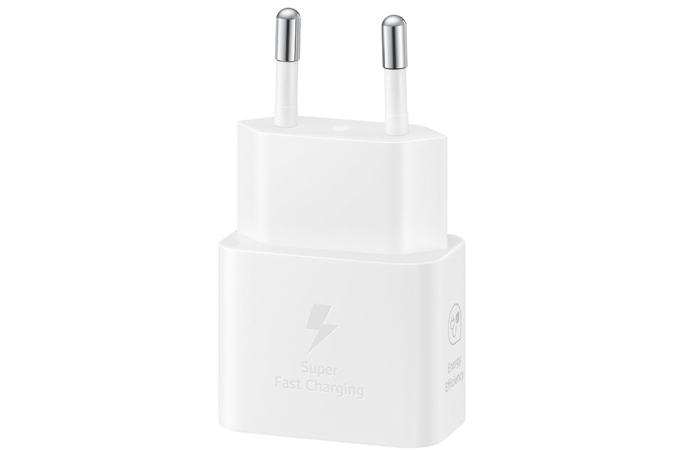 Samsung Galaxy Power Adapter USB Type C 25W 1m White