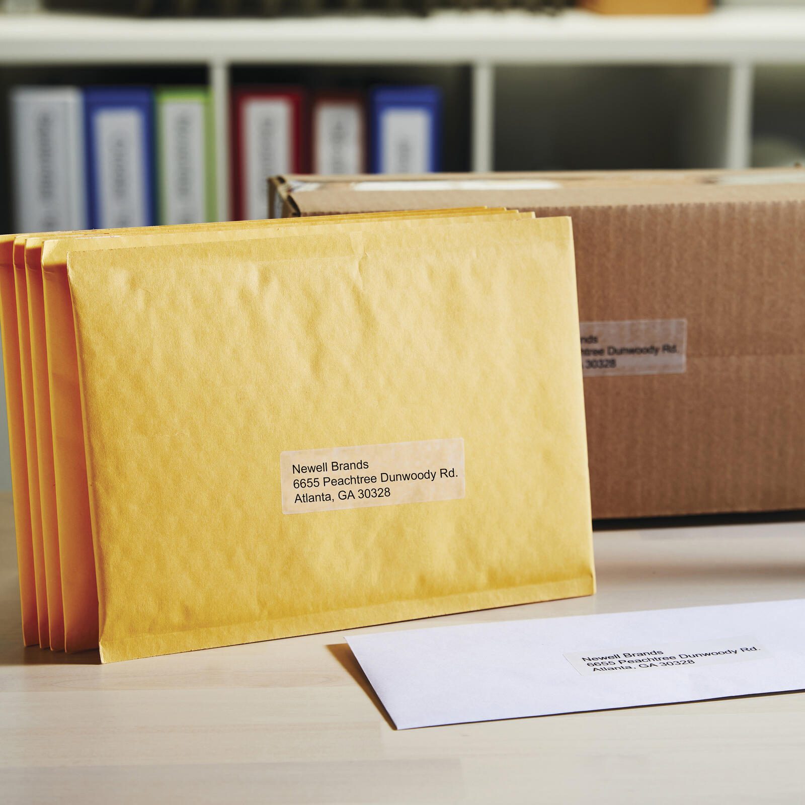 DYMO® Original Etikett für LabelWriter™, Adressen - transparent - Kunststoff, permanent haftend, 1 x 260 Etiketten