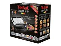 Tefal Optigrill+ elektrisch, silber/schwarz