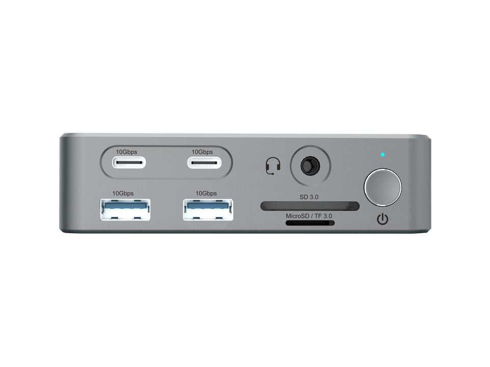 CONCEPTRONIC Dock USB-C->2xHDMI,2xUSB-C,4xUSB-A,DP,GbE LAN