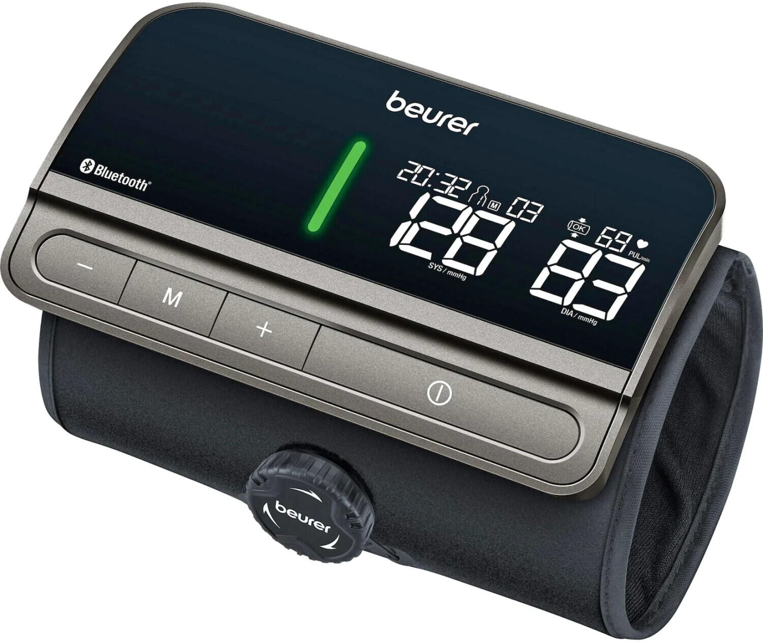beurer BM 81 easyLock Oberarm-Blutdruckmessgerät Schwarz