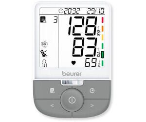 beurer BM 53 Oberarm-Blutdruckmessgerät Weiß-Grau