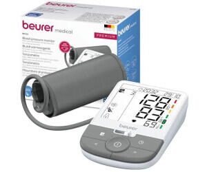 beurer BM 53 Oberarm-Blutdruckmessgerät Weiß-Grau