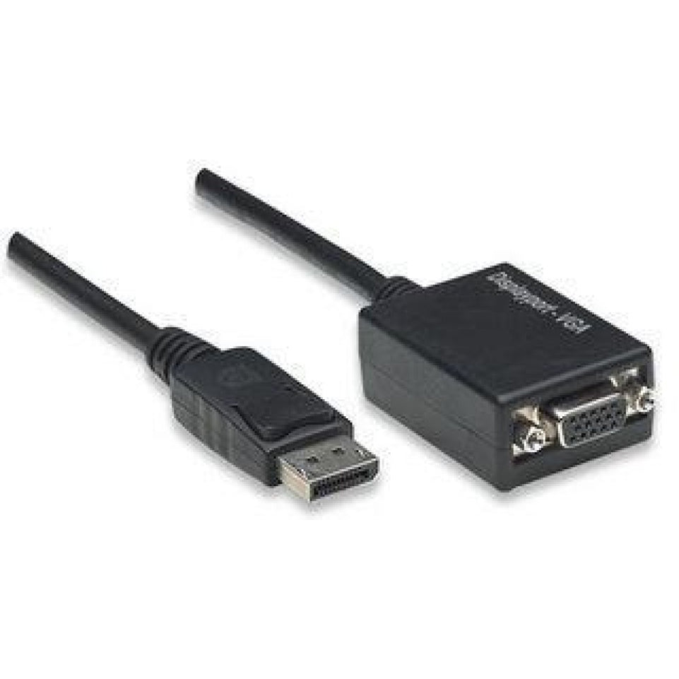 Techly Adapter - DisplayPort Stecker auf VGA Buchse