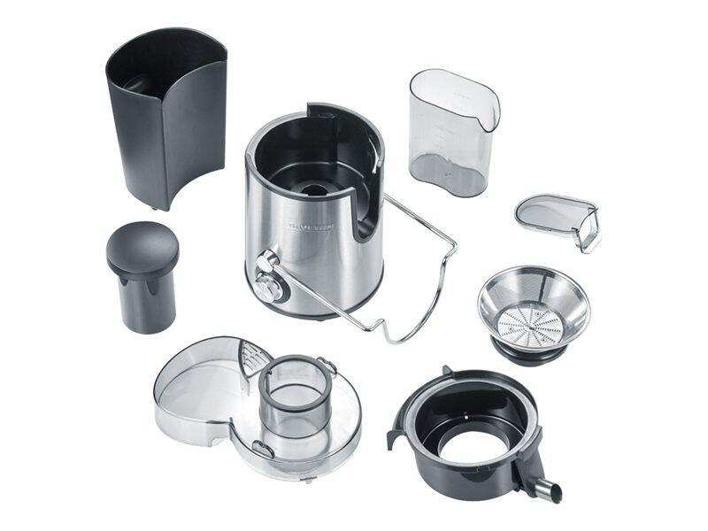 SEVERIN Entsafter schwarz/ silber