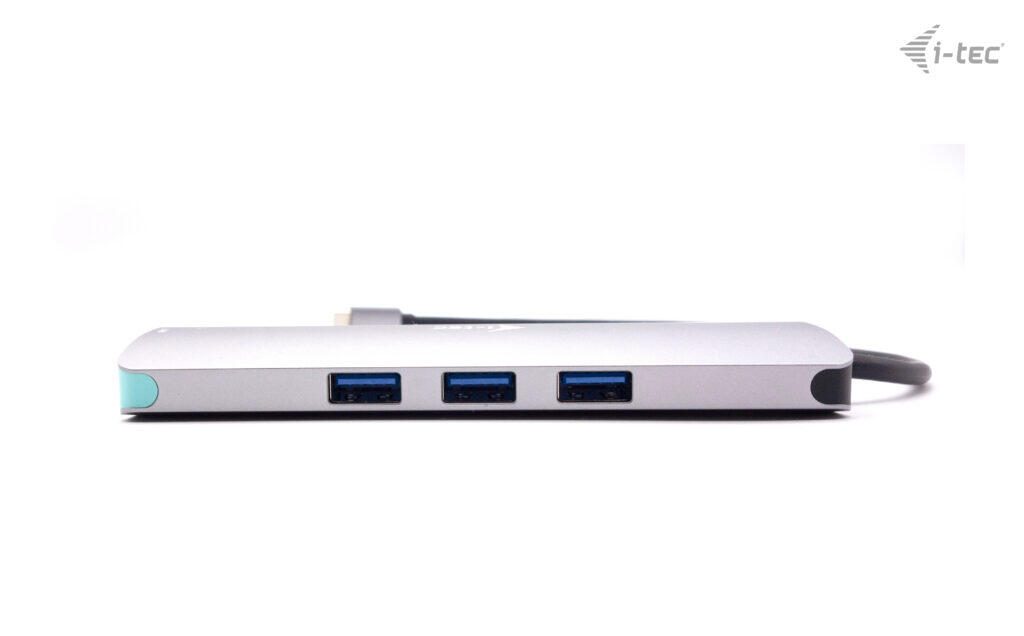 I-TEC USB C Metal Nano Docking Station mit Power Delivery 100W