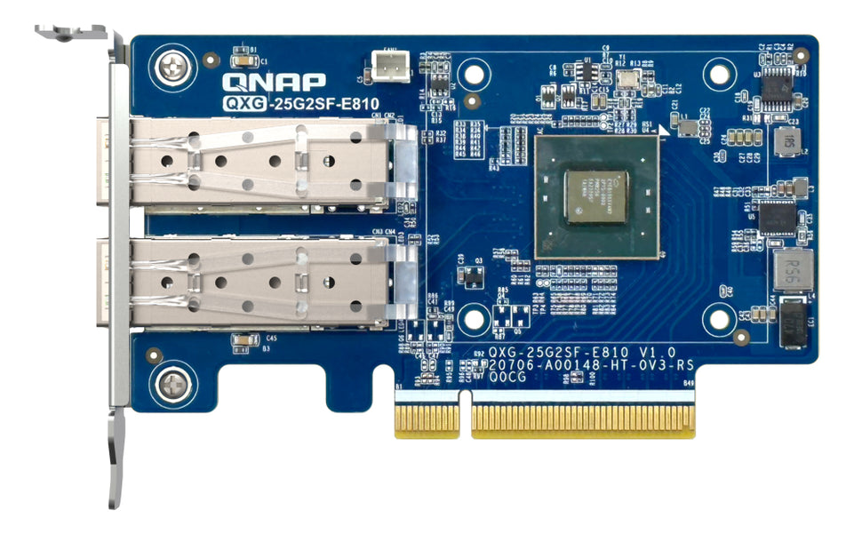 QNAP QXG-25G2SF-E810 Netzwerkadapter PCIe 25GBE SFP28