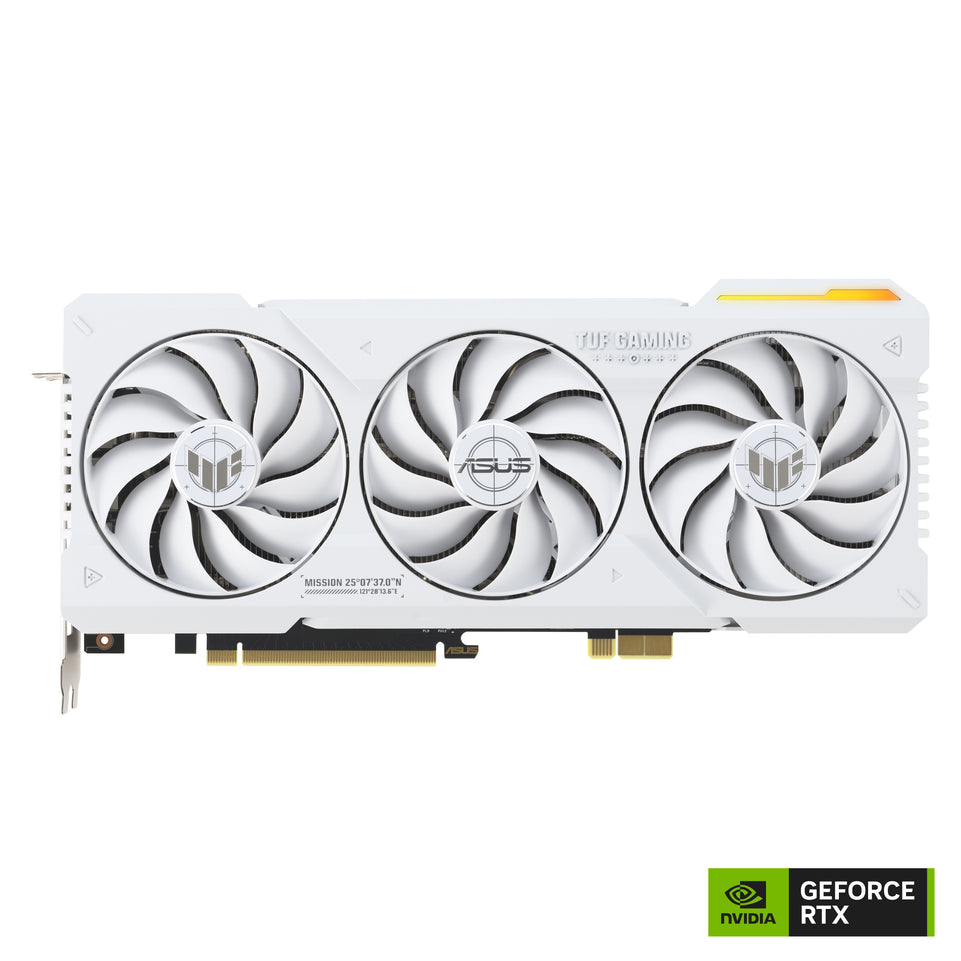 ASUS TUF-RTX4070TIS-O16G-BTF-WHITE 16GB GDDR6X HDMI DP