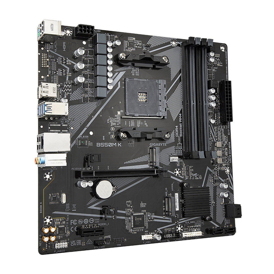 Gigabyte B550M K                     (B550,AM4,mATX,DDR4)