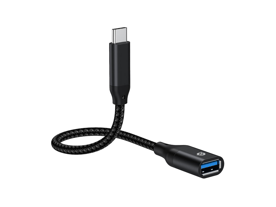 CONCEPTRONIC Adapter USB-C -> USB-A 3.0  OTG 10Gb/s  schwarz