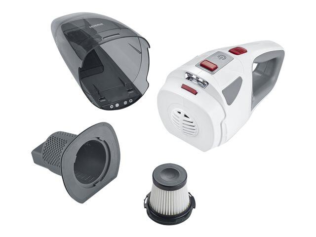 SEVERIN HV 7146 Handstaubsauger, weiß/grau/rot