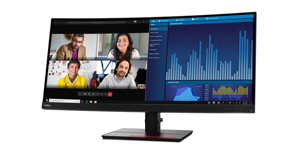 Lenovo ThinkVision P34w-20  (34")   UHD  HDMI/DP/USB-C/DOC