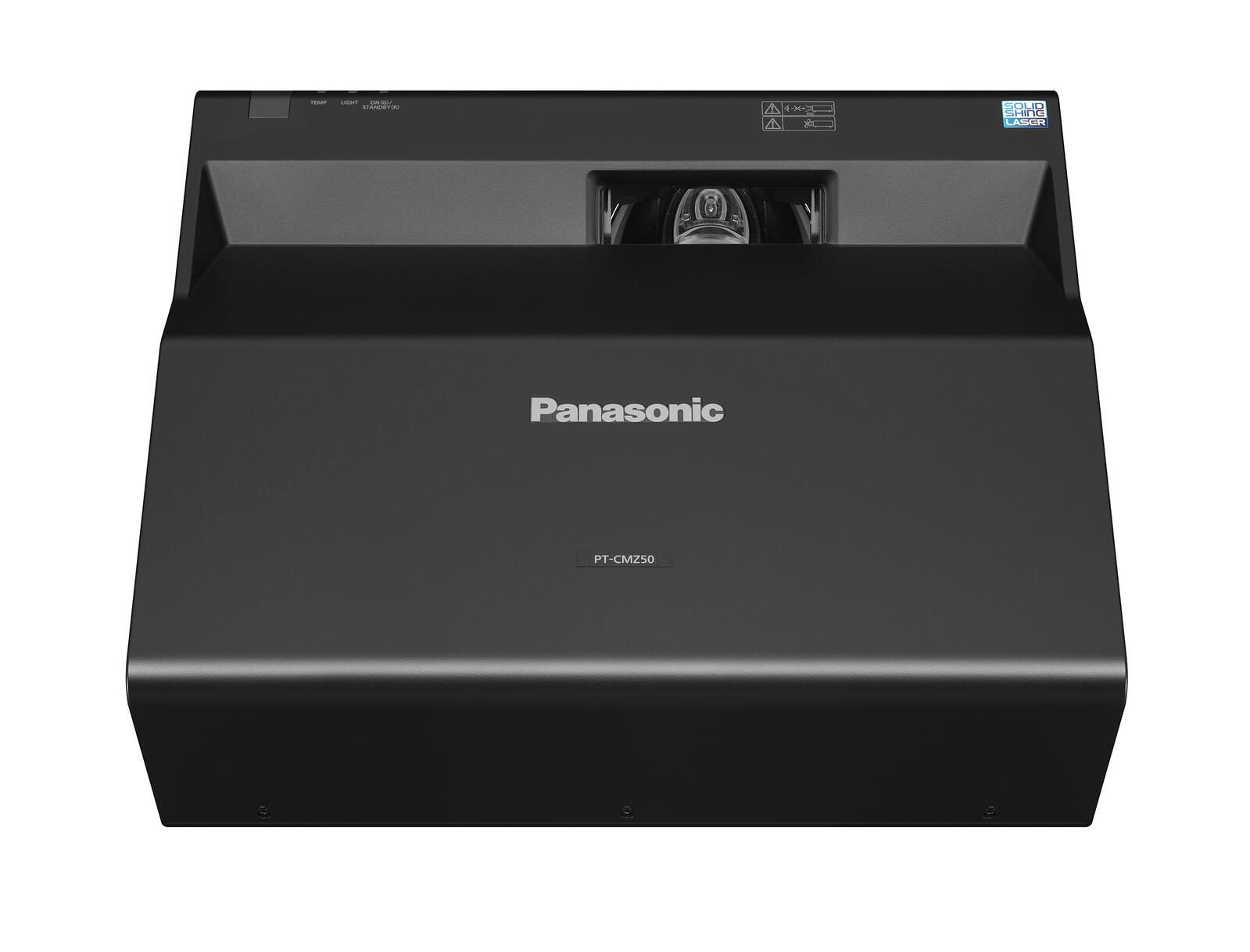 Panasonic PT-CMZ50BEJ Ultrakurzdistanz Laserbeamer 5.200 Lumen