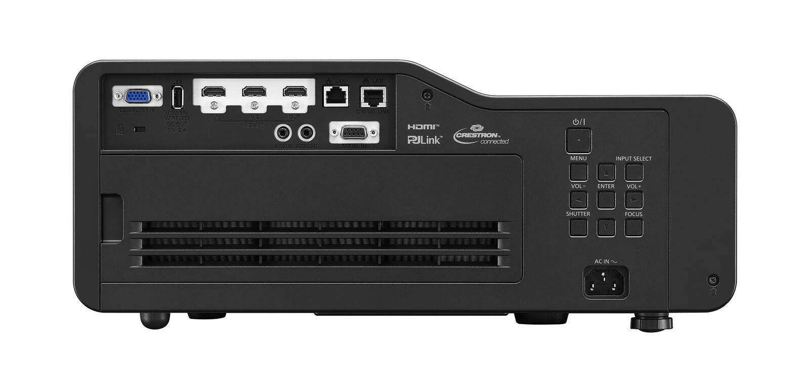 Panasonic PT-CMZ50BEJ Ultrakurzdistanz Laserbeamer 5.200 Lumen