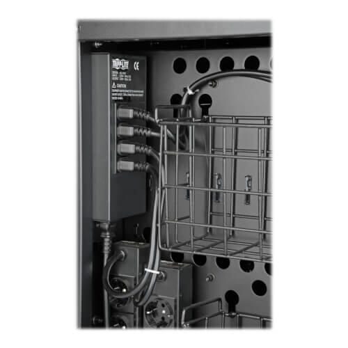 Eaton Tripp Lite Series Ladewagen für mehrere Geräte, 36 AC-Ausgänge, Chromebooks und Laptops, 230V, Schuko Schwarz