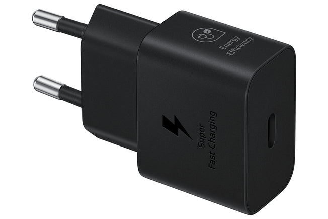 Samsung Galaxy Power Adapter USB Type C 25W 1m Black Blister