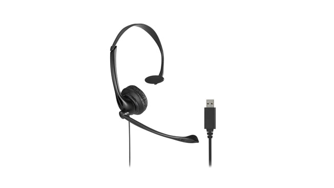 Kensington Headset Classic USB-A Mono mit Microfon schw.