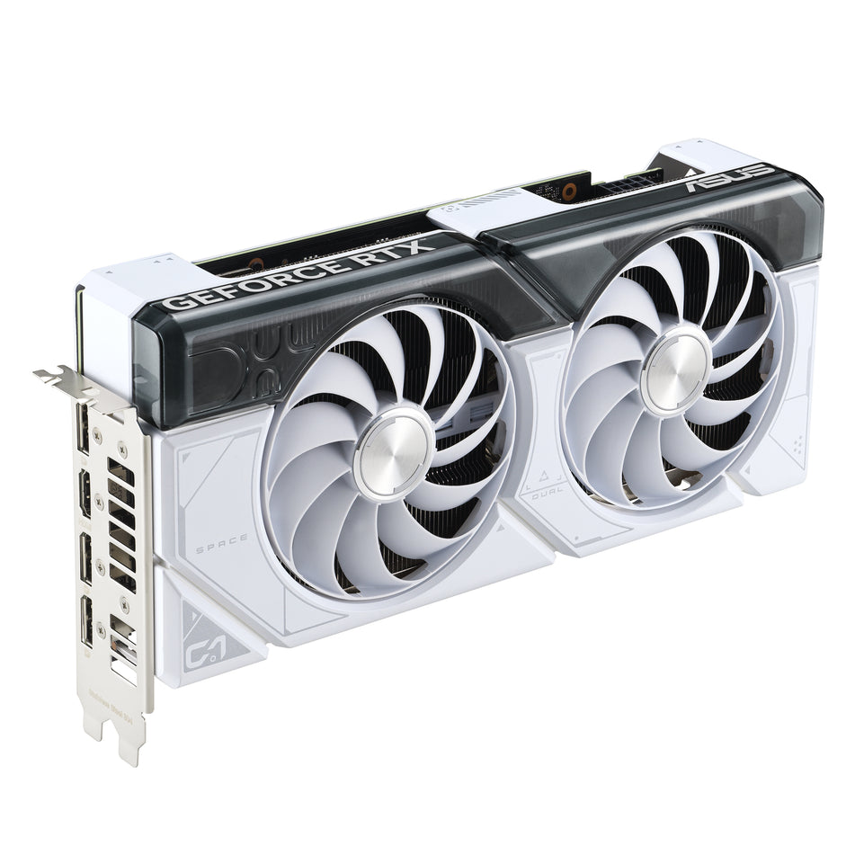 ASUS  DUAL-RTX4070-O12G-WHITE 12GB GDDR6X HDMI DP