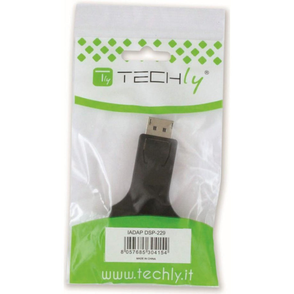 Techly Adapter - DisplayPort Stecker auf DVI-I 24+5 Buchse