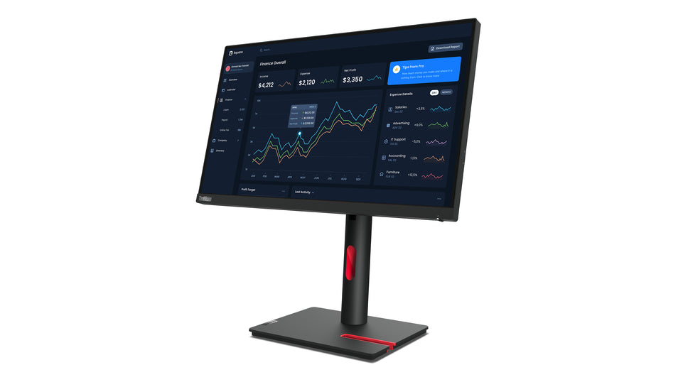 Lenovo ThinkVision T22i-30  (21,5") FHD  HDMI/DP/VGA/HUB