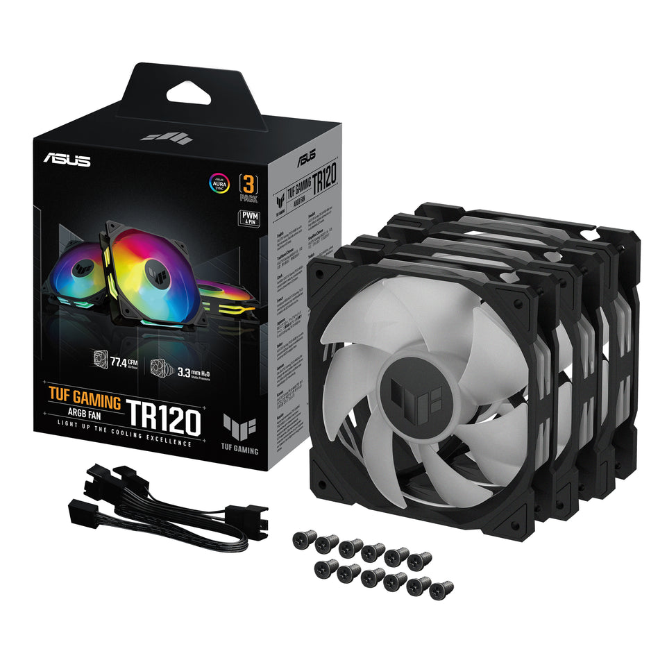 ASUS Lьfter TUF GAMING TR120 FAN ARGB BLK 3IN1