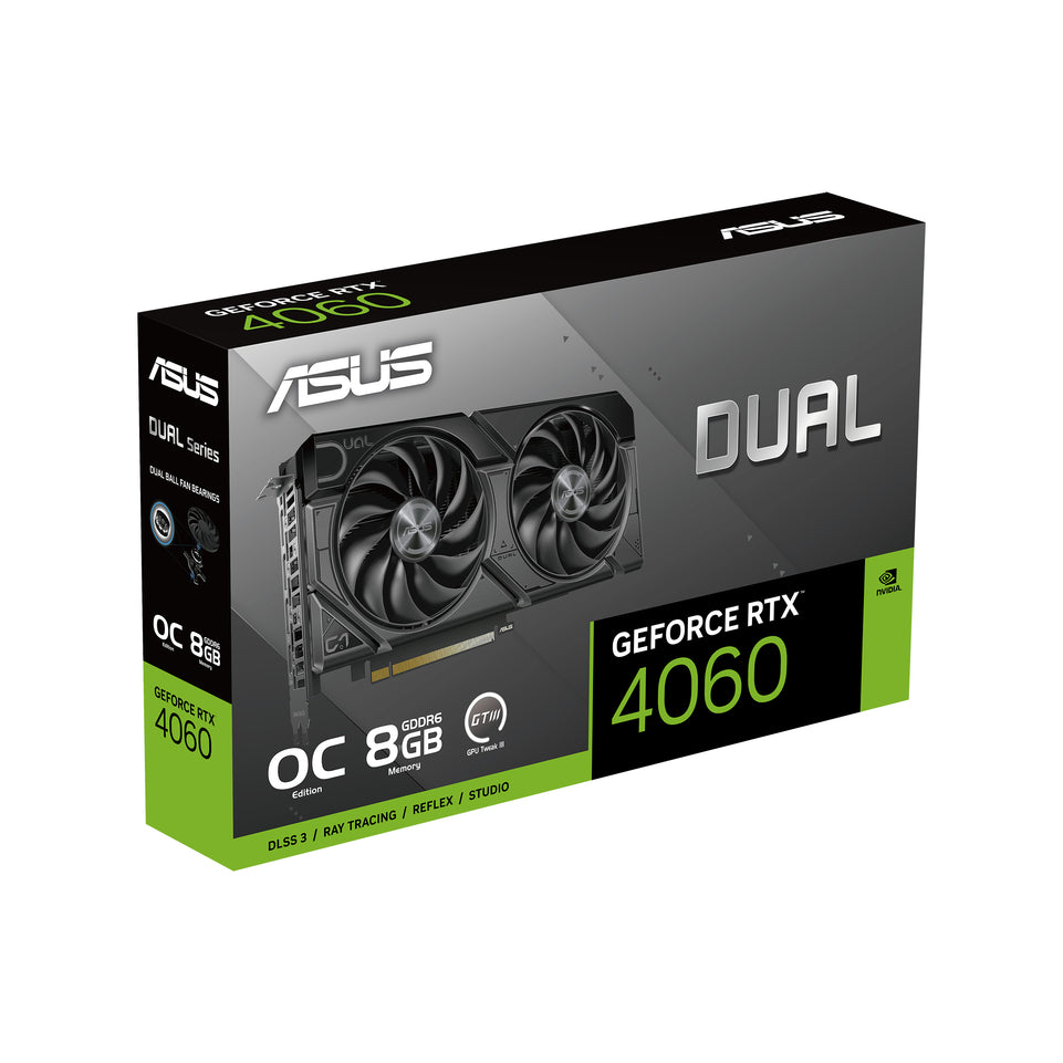 ASUS DUAL-RTX4060-08G-EVO-GAMING 8GB GDDR6 HDMI DP