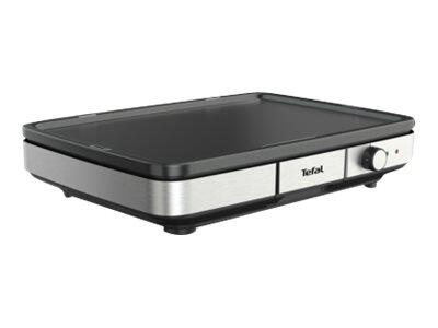 Tefal Elektrogrill Maxi Plancha, schwarz/edelstahl