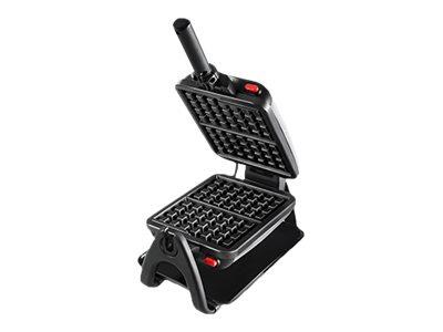 Tefal King Size Waffeleisen, schwarz/silber