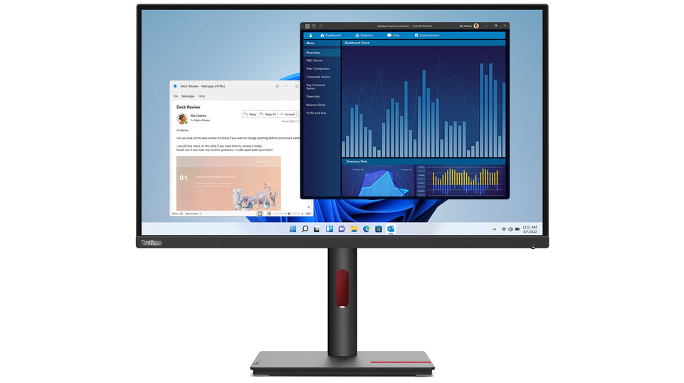 Lenovo ThinkVision T27p-30  (27")   UHD  HDMI/DP/USB-C/DOC