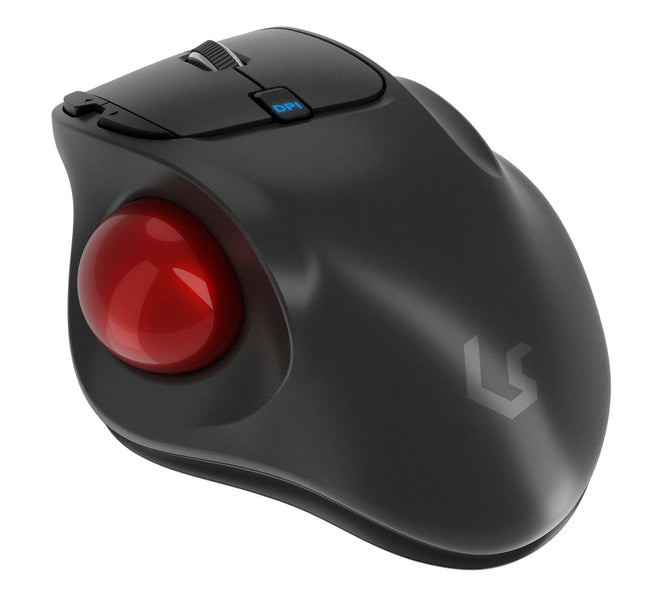 KeySonic MSM KSM-6101RF-EGT Wireless ERGO Trackball grau retail