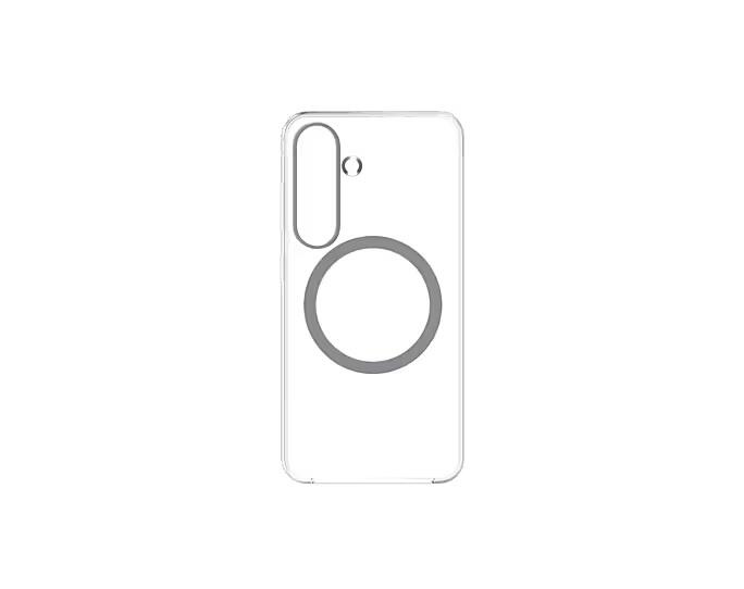 YUCHUAN Clear Magnet Case für Galaxy S25, Transparent