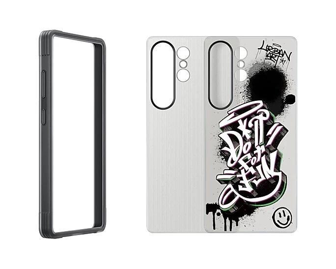 Samsung Flipsuit Rugged Case für Galaxy S25 Ultra, Black