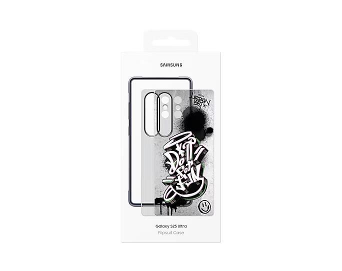 Samsung Flipsuit Rugged Case für Galaxy S25 Ultra, Black